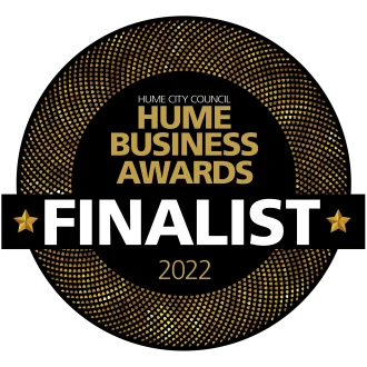 Finalist in the Professional Services category - Hume Business Awards