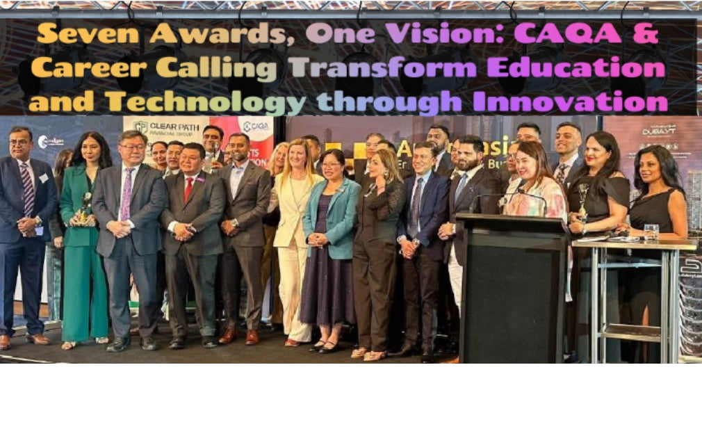 CAQA’s Historic Triumph at the Australasian Entrepreneurs & Business Summit 2025