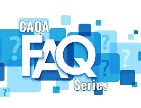 CAQA FAQ Series - Industry consultation