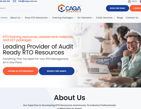 Career Calling/ CAQA: An Award-Winning Organisation Committed to Quality Training Materials and Services