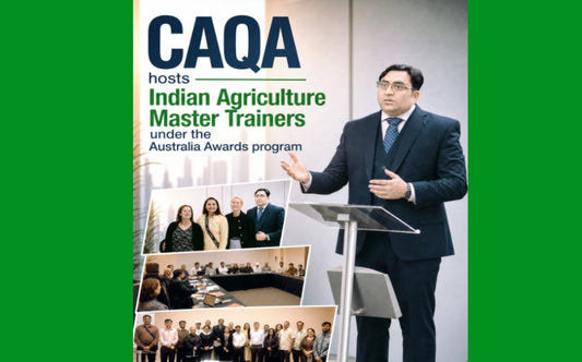 CAQA hosts Indian Agriculture Master Trainers under the Australia Awards program