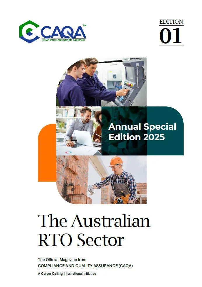 The Australian RTO Sector - Annual Special Edition 2025 - Edition 01 cover