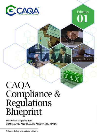 CAQA Compliance & Regulations Blueprint - Edition 01 cover